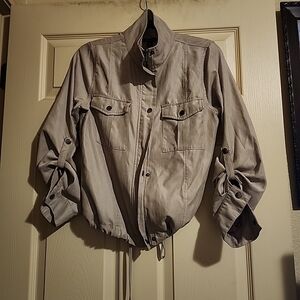 Versona Women's Tan Utility Jacket